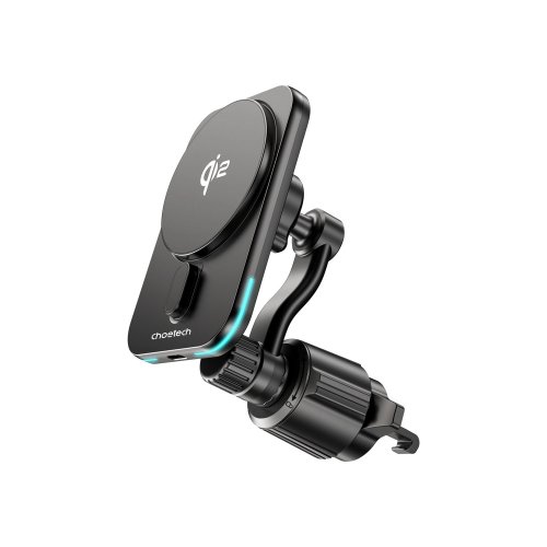 Автомобільний зарядний пристрій Choetech MagSafe Qi2 Wireless 15W (T231-F-101XACBK) Black купити в Україні | Telemart фото