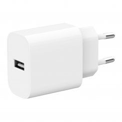 Сетевое зарядное устройство Gembird USB 12W (TA-UC-1A12-01) White