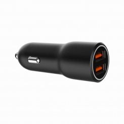Автомобильное зарядное устройство Gembird 2 x USB 36W (TA-UC-A2QC36-CAR-01) Black
