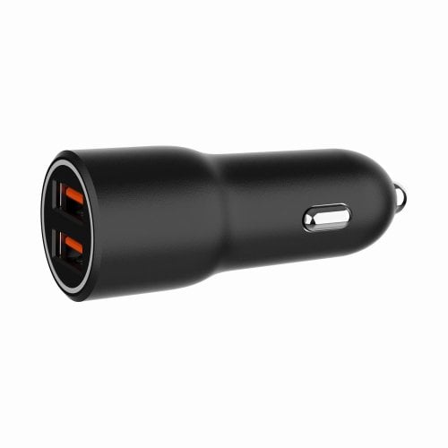Автомобильное зарядное устройство Gembird 2 x USB 36W (TA-UC-A2QC36-CAR-01) Black купить в Украине | Telemart фото