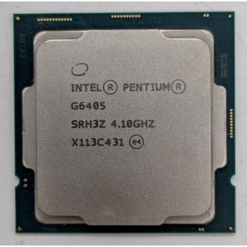 Процессор Intel Pentium Gold G6405 4.1GHz 4MB s1200 Tray (CM8070104291811) (Восстановлено продавцом, 916336) купить в Украине | Telemart фото