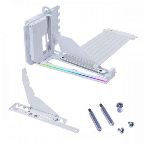 Держатель для видеокарты Lian Li Vertical GPU Bracket Kit PCIe5.0 (G89.VG4-5-V4W.00) White купить в Украине | Telemart фото