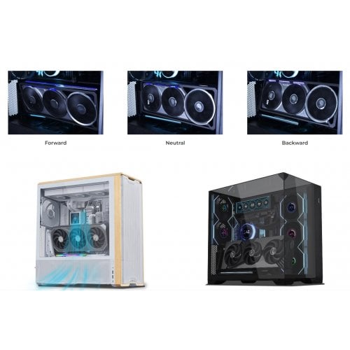Держатель для видеокарты Lian Li Vertical GPU Bracket Kit PCIe5.0 (G89.VG4-5-V4W.00) White купить в Украине | Telemart фото