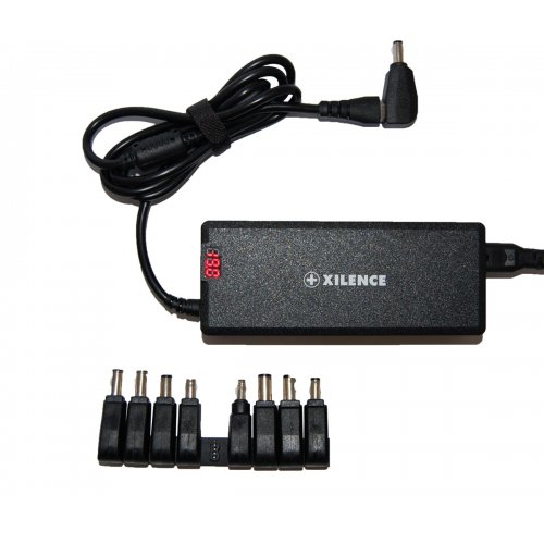 Зарядний пристрій для ноутбука Xilence XM010 Mini Universal 90W (SPS-XP-LP90.XM010) Black купити в Україні | Telemart фото