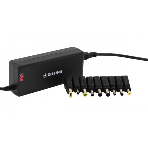 Зарядний пристрій для ноутбука Xilence XM010 Mini Universal 90W (SPS-XP-LP90.XM010) Black купити в Україні | Telemart фото