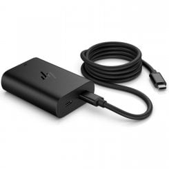 Адаптер питания HP GaN 65W 2 x USB Type-C Adapter (600Q7AA) Black