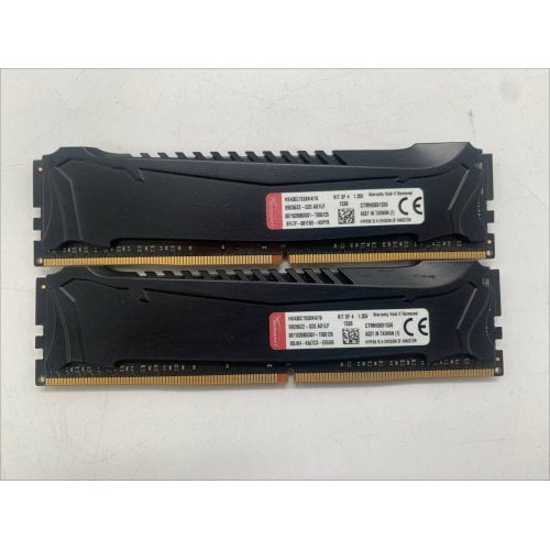 Озу Kingston DDR4 8GB (2x4GB) 3000Mhz Savage Black (HX430C15SBK2/8) (Восстановлено продавцом, 916371) купить в Украине | Telemart фото