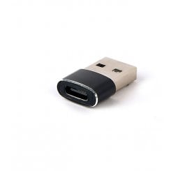Перехідник Cablexpert USB 2.0 to USB Type-C Adapter (A-USB2-AMCF-02) Black