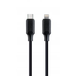 Кабель Cablexpert USB 2.0 Type-C to Lightning 2.1A 1.5m (CC-USB2-CM8PM-1.5M) Black