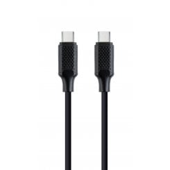 Кабель Cablexpert USB 2.0 Type-C to USB Type-C 100W 1.5m (CC-USB2-CMCM100-1.5M) Black