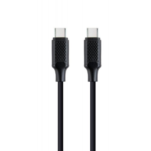 Кабель Cablexpert USB 2.0 Type-C to USB Type-C 60W 1.5m (CC-USB2-CMCM60-1.5M) Black купити в Україні | Telemart фото