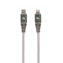 Кабель Cablexpert USB 2.0 Type-C to Lightning 18W 1.5m (CC-USB2B-CM8PM-1.5M) Black