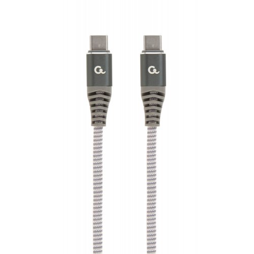 Кабель Cablexpert USB 2.0 Type-C to USB Type-C 100W 1.5m (CC-USB2B-CMCM100-1.5M) Black купити в Україні | Telemart фото