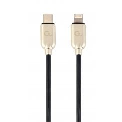 Кабель Cablexpert USB 2.0 Type-C to Lightning 18W 1m (CC-USB2PD18-CM8PM-1M) Black