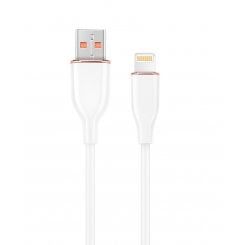 Кабель Cablexpert USB 2.0 to Lightning 2.1A 1.5m (CC-USB2S-AM8PM-1.5M-W) White