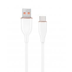 Кабель Cablexpert USB 2.0 to USB Type-C 2.1A 1.5m (CC-USB2S-AMCM-1.5M-W) White