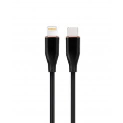 Кабель Cablexpert USB 2.0 Type-C to Lightning 20W 1.5m (CC-USB2S-CM8PM-1.5M-BK) Black