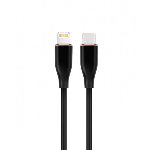Кабель Cablexpert USB 2.0 Type-C to Lightning 20W 1.5m (CC-USB2S-CM8PM-1.5M-BK) Black купити в Україні | Telemart фото