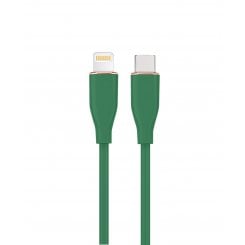 Кабель Cablexpert USB 2.0 Type-C to Lightning 20W 1.5m (CC-USB2S-CM8PM-1.5M-G) Green