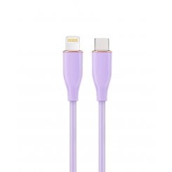 Кабель Cablexpert USB 2.0 Type-C to Lightning 20W 1.5m (CC-USB2S-CM8PM-1.5M-P) Purple