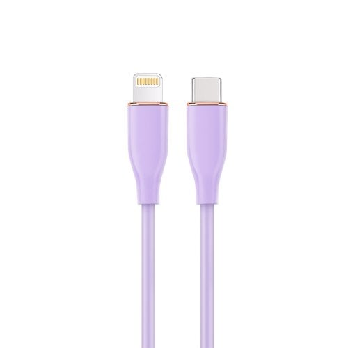Кабель Cablexpert USB 2.0 Type-C to Lightning 20W 1.5m (CC-USB2S-CM8PM-1.5M-P) Purple купити в Україні | Telemart фото