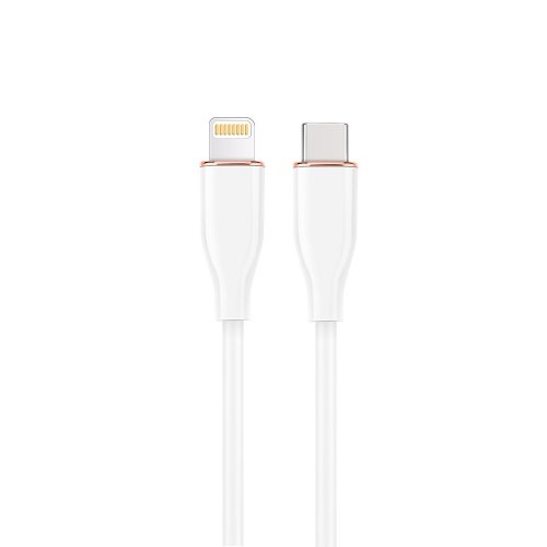 Кабель Cablexpert USB 2.0 Type-C to Lightning 20W 1.5m (CC-USB2S-CM8PM-1.5M-W) White купити в Україні | Telemart фото