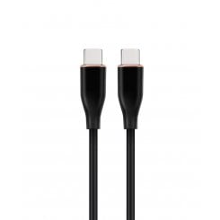 Кабель Cablexpert USB 2.0 Type-C to USB Type-C 60W 1.5m (CC-USB2S-CMCM-1.5M-BK) Black