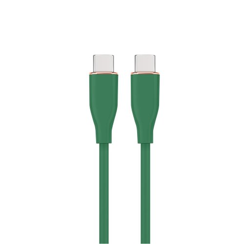 Кабель Cablexpert USB 2.0 Type-C to USB Type-C 60W 1.5m (CC-USB2S-CMCM-1.5M-G) Green купити в Україні | Telemart фото