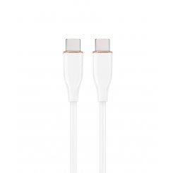 Кабель Cablexpert USB 2.0 Type-C to USB Type-C 60W 1.5m (CC-USB2S-CMCM-1.5M-W) White