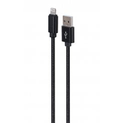 Кабель Cablexpert USB 2.0 to Lightning 2.1A 1.8m (CCDB-mUSB2B-AMLM-6) Black