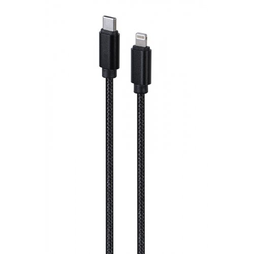 Кабель Cablexpert USB 2.0 Type-C to Lightning 20W 1.8m (CCDB-mUSB2B-CMLM-6) Black купити в Україні | Telemart фото