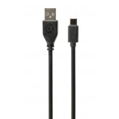 Кабель Cablexpert USB 2.0 to USB Type-C 36W 1.8m (CCP-USB2-AMCM-6) Black