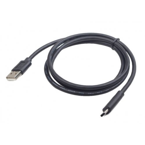 Кабель Cablexpert USB 2.0 to USB Type-C 36W 1.8m (CCP-USB2-AMCM-6) Black купити в Україні | Telemart фото
