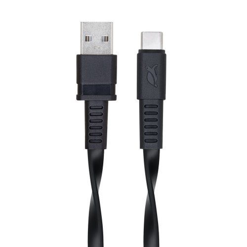 Кабель Rivacase PS6002 USB to USB Type-C 1.2m (PS6002 BK12) Black купить в Украине | Telemart фото