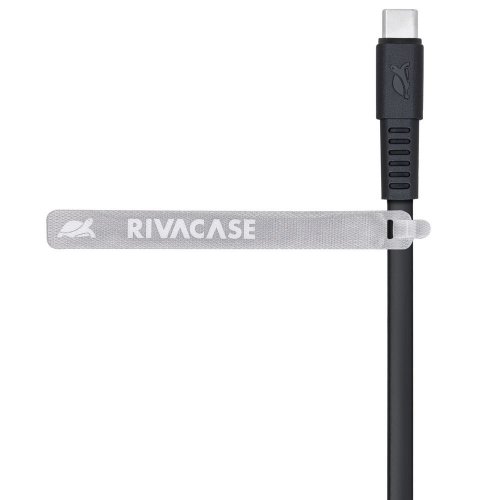 Кабель Rivacase PS6002 USB to USB Type-C 1.2m (PS6002 BK12) Black купить в Украине | Telemart фото