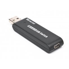 Адаптер Viewcon USB 2.0 to MiniUSB KM Switch 1.5m (VE679) Black