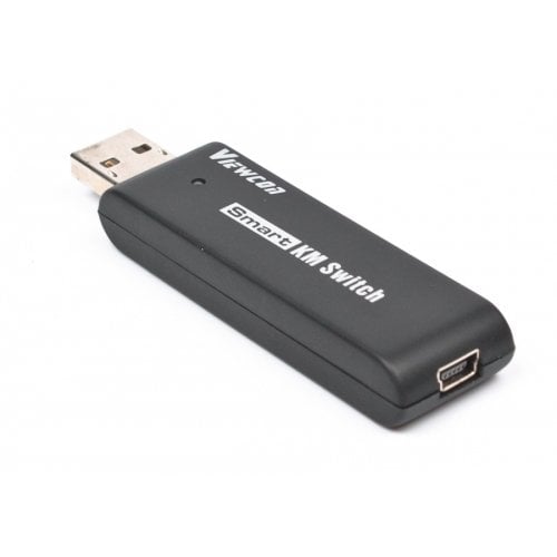 Адаптер Viewcon USB 2.0 to MiniUSB KM Switch 1.5m (VE679) Black купить в Украине | Telemart фото