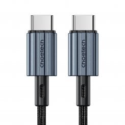 Кабель Choetech USB 2.0 Type-C to USB Type-C 60W 1.2m (XCC-1014-BK) Black