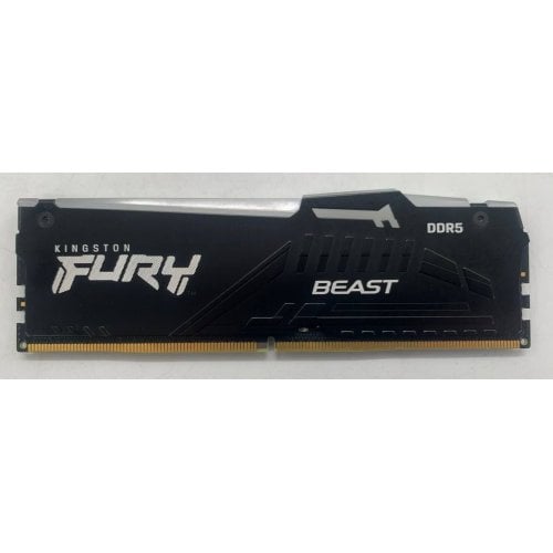 Озп Kingston DDR5 16GB 4800MHz FURY Beast RGB Black (KF548C38BBA-16) (Відновлено продавцем, 916414) купити в Україні | Telemart фото