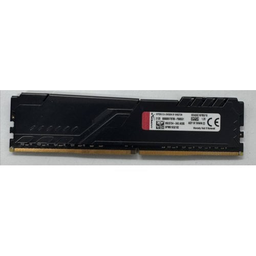 Озу HyperX DDR4 16GB 2666Mhz Fury Black (HX426C16FB3/16) (Восстановлено продавцом, 916428) купить в Украине | Telemart фото