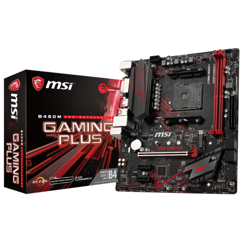 Материнская плата MSI B450M GAMING PLUS (sAM4, AMD B450) (Восстановлено продавцом, 916429) купить в Украине | Telemart фото