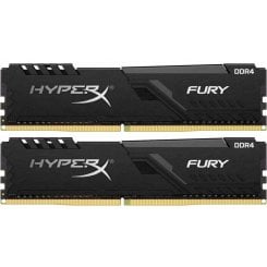 Озу HyperX DDR4 16GB (2x8GB) 3000Mhz FURY Black (HX430C15FB3K2/16) (Восстановлено продавцом, 916431)