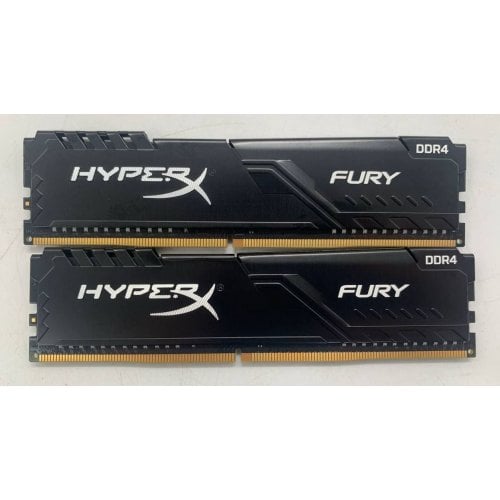 Озу HyperX DDR4 16GB (2x8GB) 3000Mhz FURY Black (HX430C15FB3K2/16) (Восстановлено продавцом, 916431) купить в Украине | Telemart фото