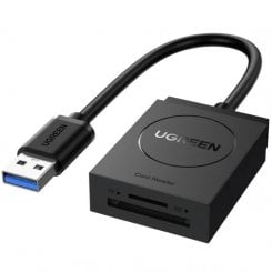 Кардрідер Ugreen CR127 Cardreader USB 3.0 2 in 1 (20250) Black
