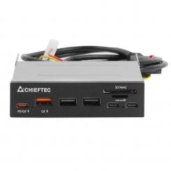 Кардридер CHIEFTEC Cardreader USB 3.2 8 in 1 (CRD-908H) Black