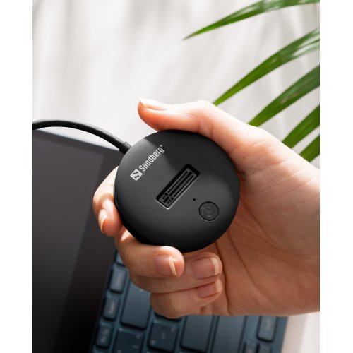 Док-станція Sandberg Docking Station for M.2 SSD USB Type-C (136-47) Black купити в Україні | Telemart фото