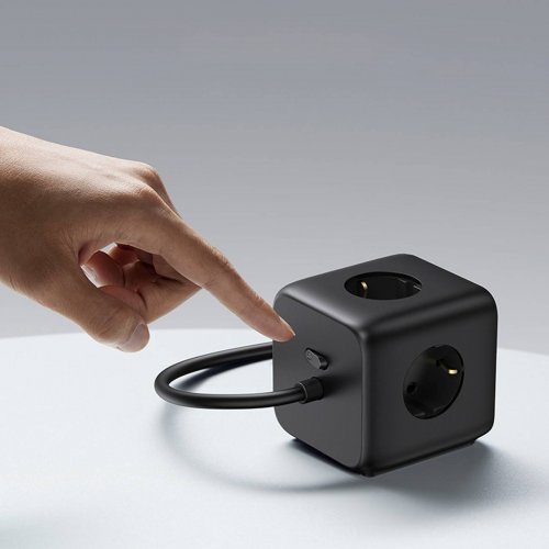 Мережевий зарядний пристрій Ugreen CD268 DigiNest Cube GaN 2 x USB + 2 x USB Type-C 65W (60113) Black/Gray купити в Україні | Telemart фото