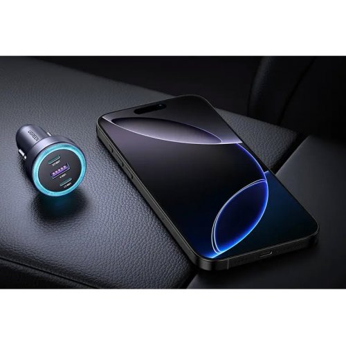 Автомобильное зарядное устройство Ugreen EC307 USB + 2 x USB Type-C 30W (45843) Gray купить в Украине | Telemart фото