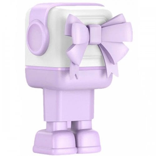 Сетевое зарядное устройство Ugreen CD361 Robot GaN USB + 2 x USB Type-C 65W (35291) Purple купить в Украине | Telemart фото