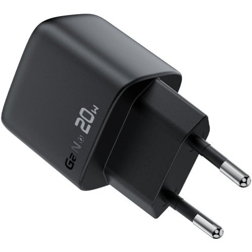 Мережевий зарядний пристрій Acefast A113 GaN USB Type-C 20W (6974316284413) Black купити в Україні | Telemart фото